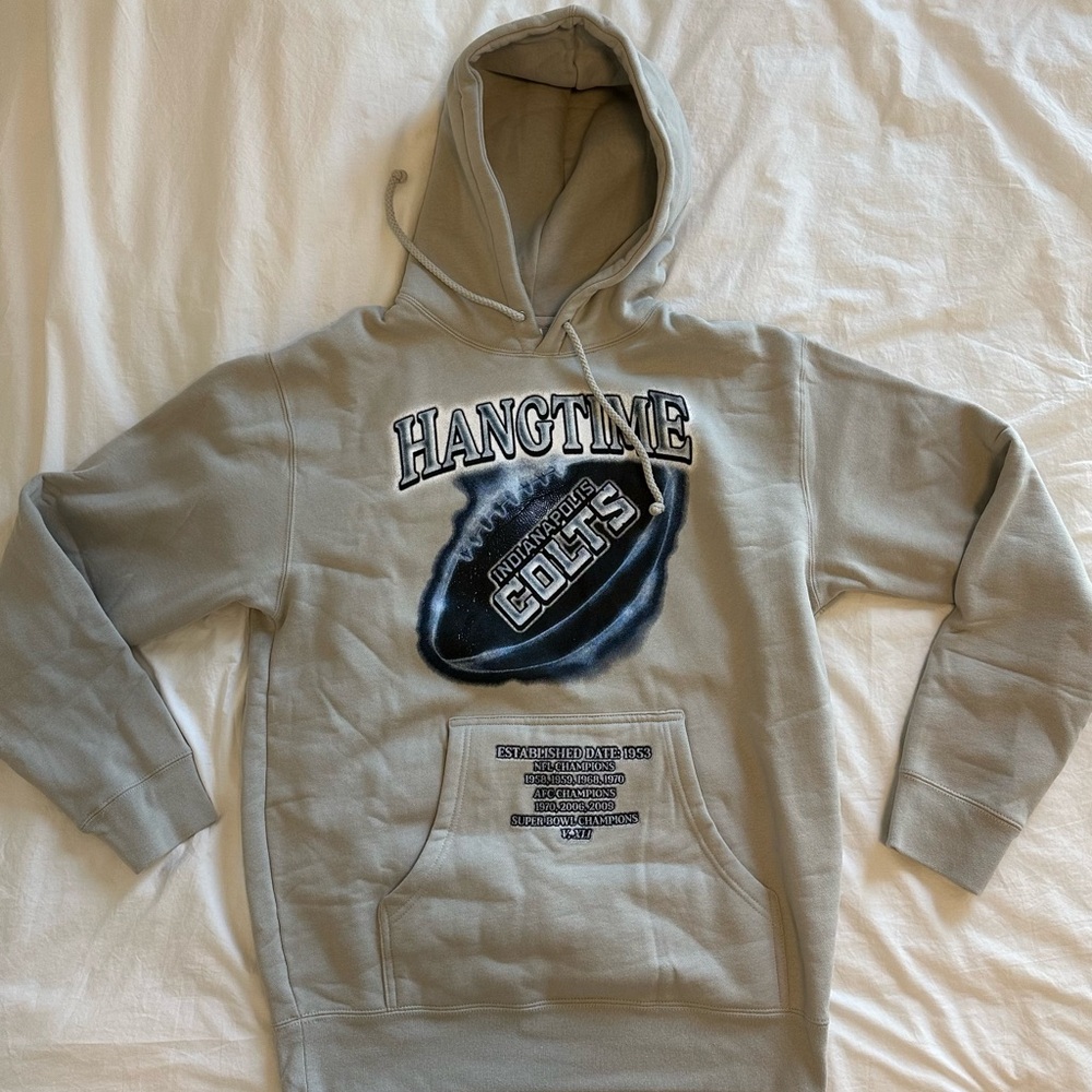 Hangtime Indianapolis Colts Hoodie Never Worn